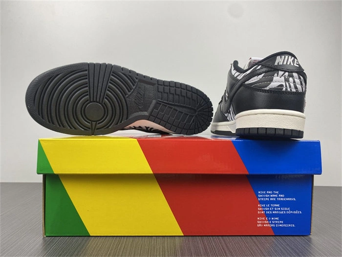 TopPick Nike SB Dunk Low OG QS Quartersnacks Zebra DM3510- 4728